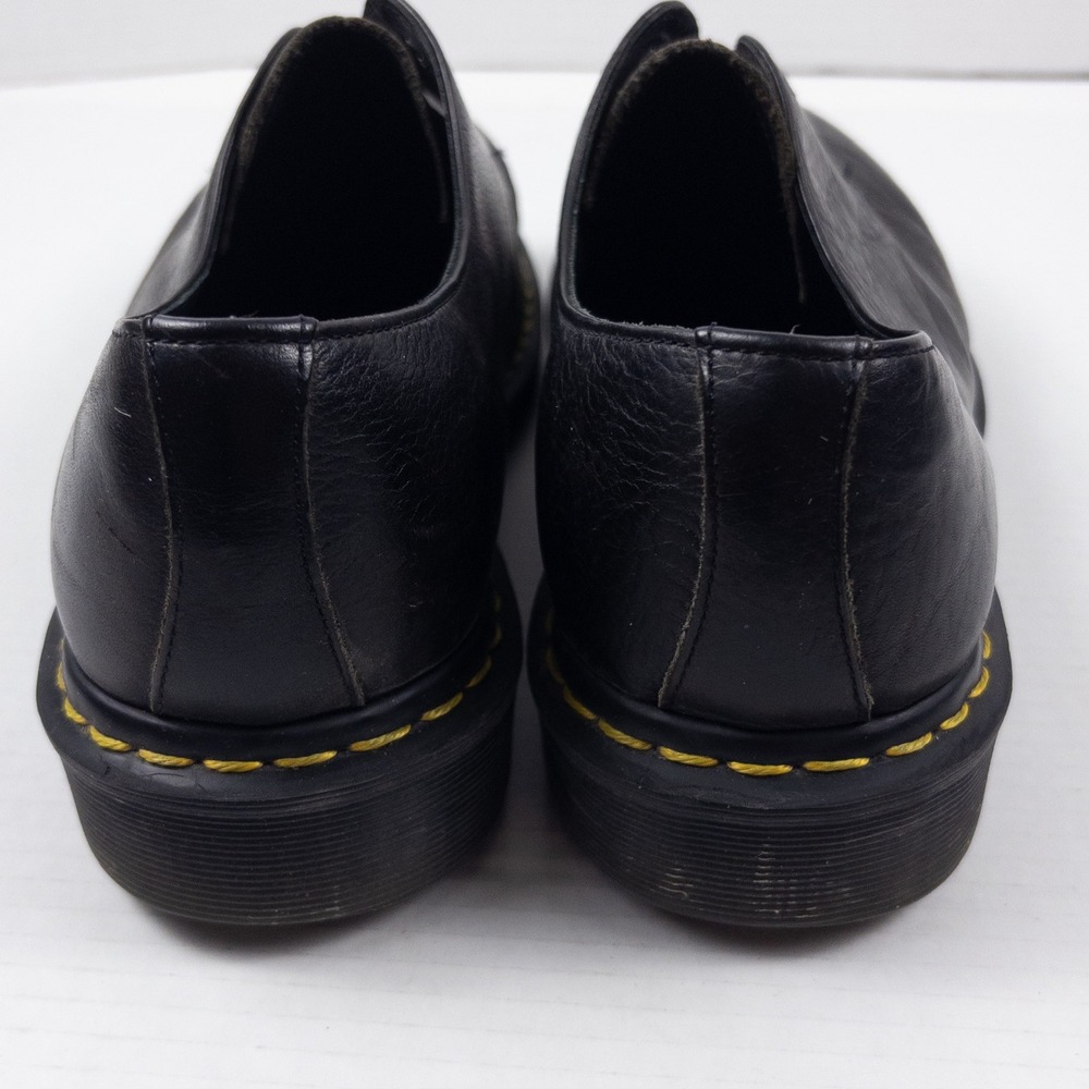 Dr Martens 1461 Oxford Mens 11 Black Leather Made in England Vintage Grunge Shoe - Picture 5 of 8